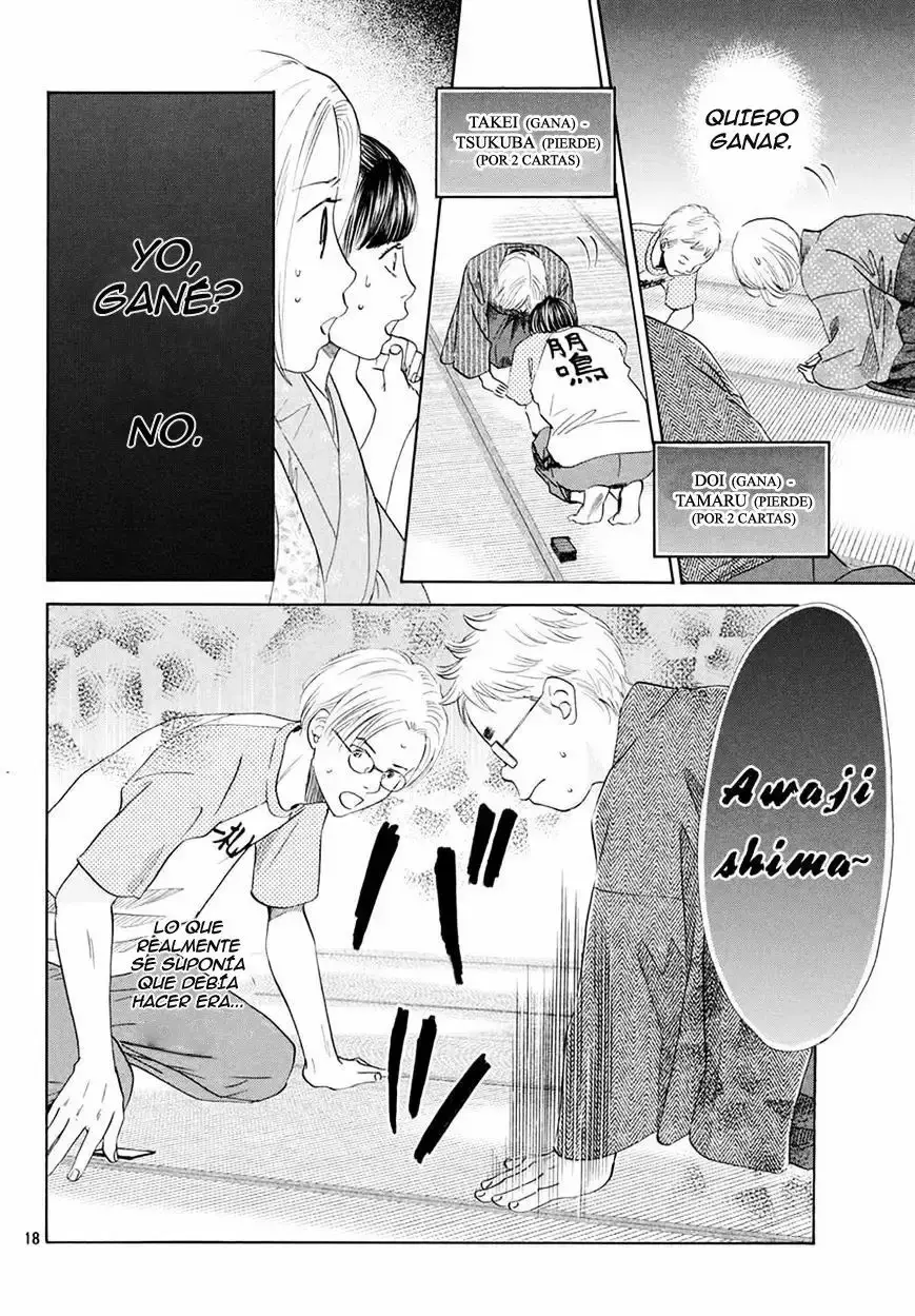 Chihayafuru capítulo 148, página 20