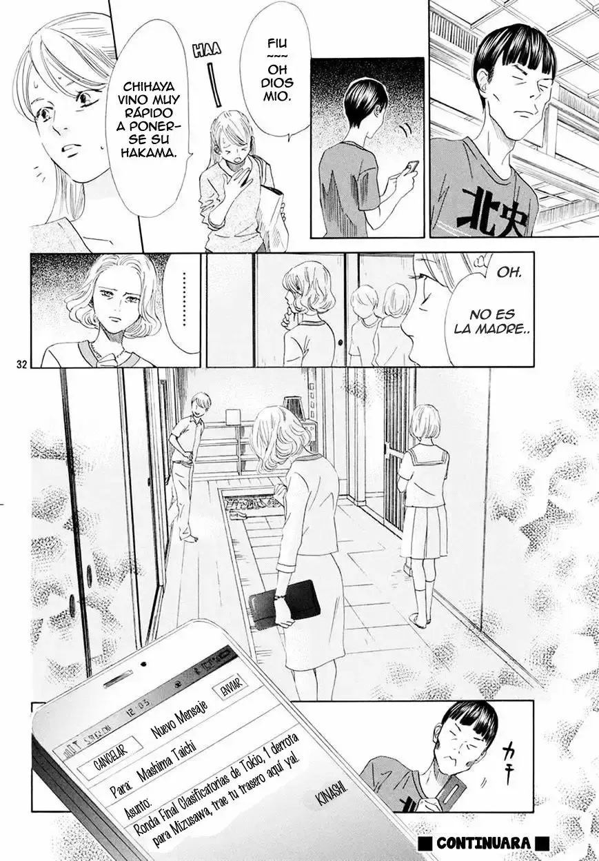 Chihayafuru capítulo 148, página 31