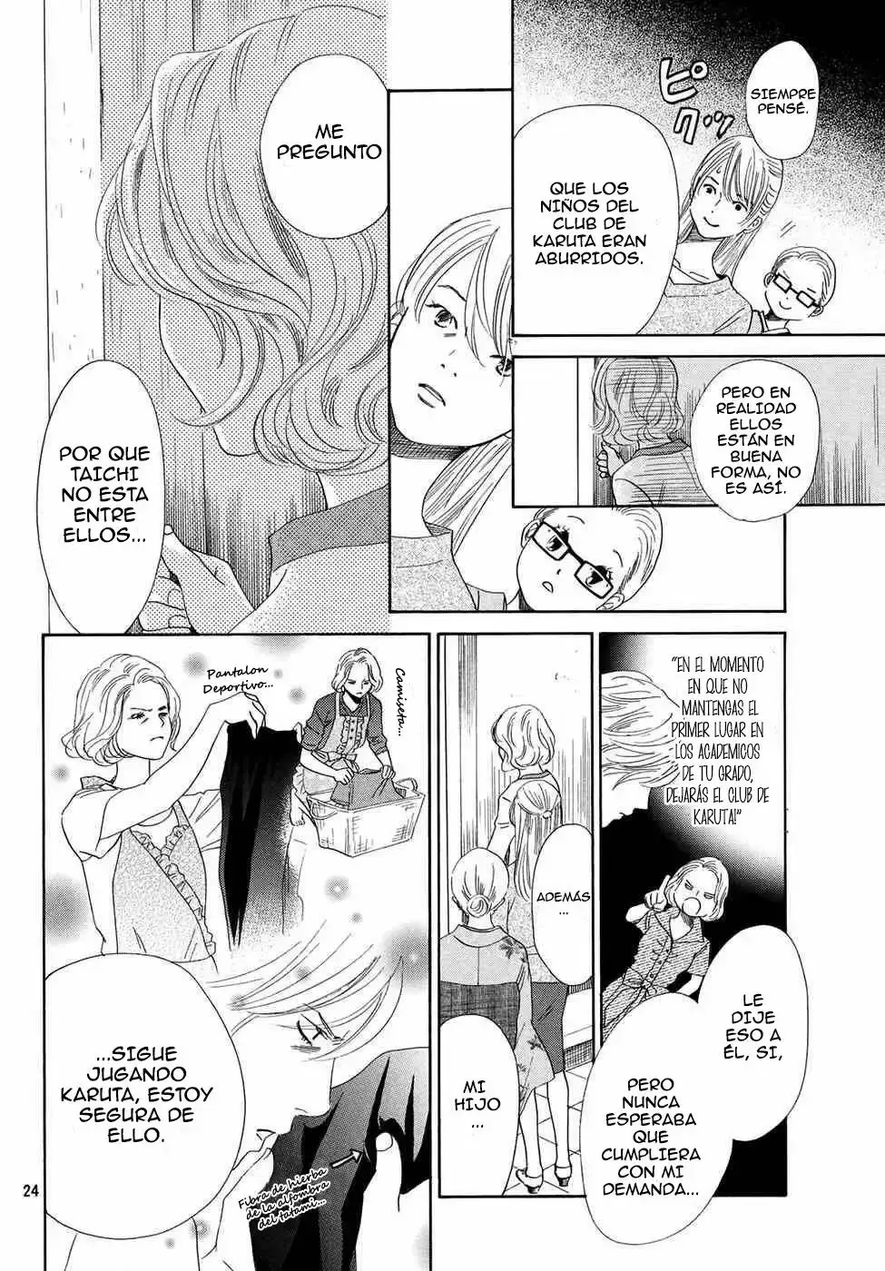 Chihayafuru capítulo 149, página 27