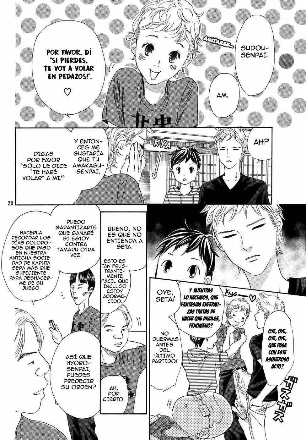 Chihayafuru capítulo 149, página 33