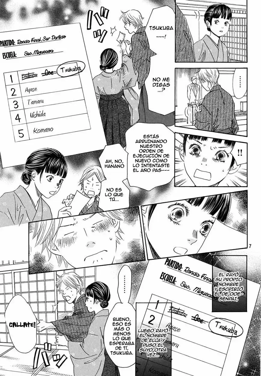 Chihayafuru capítulo 150, página 8
