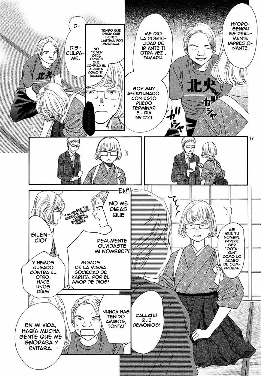 Chihayafuru capítulo 150, página 18