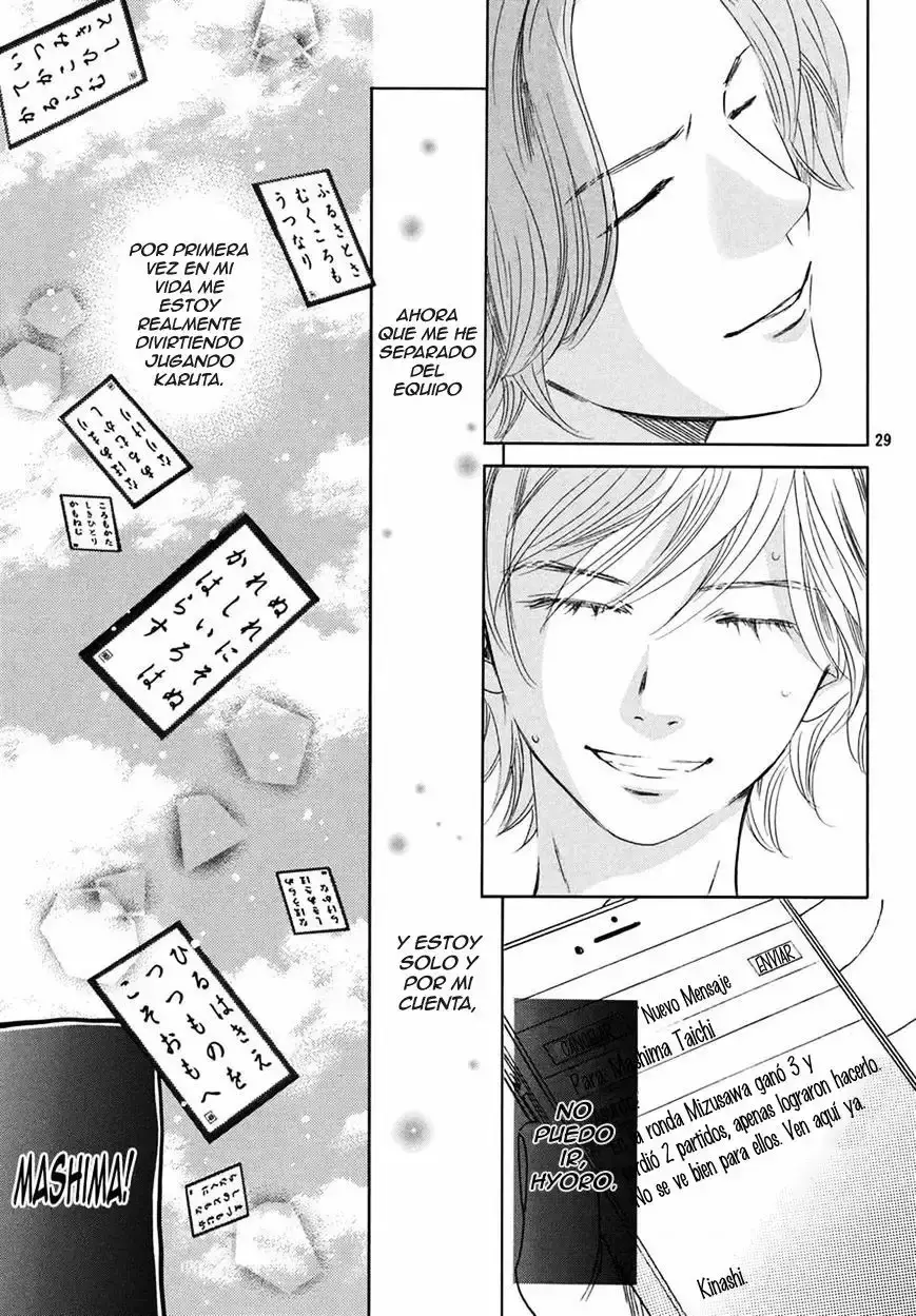 Chihayafuru capítulo 150, página 30