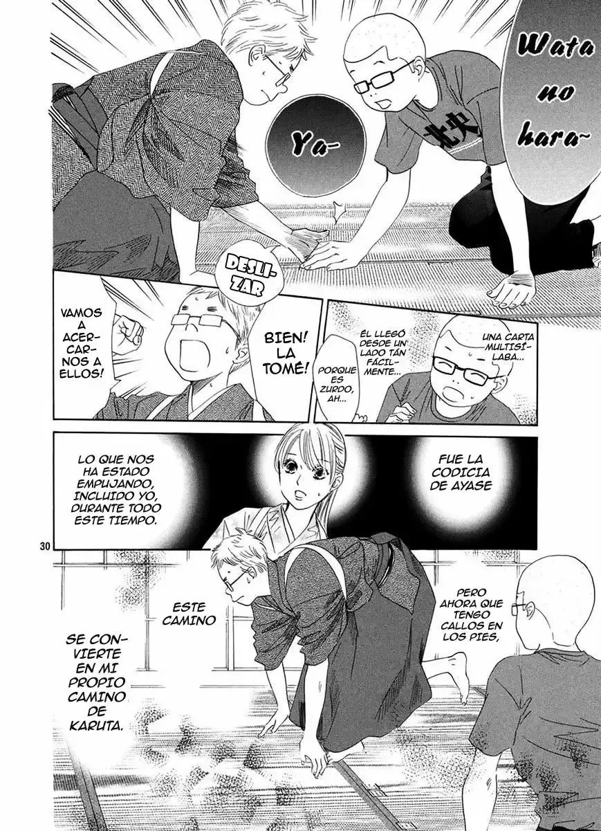 Chihayafuru capítulo 151, página 33