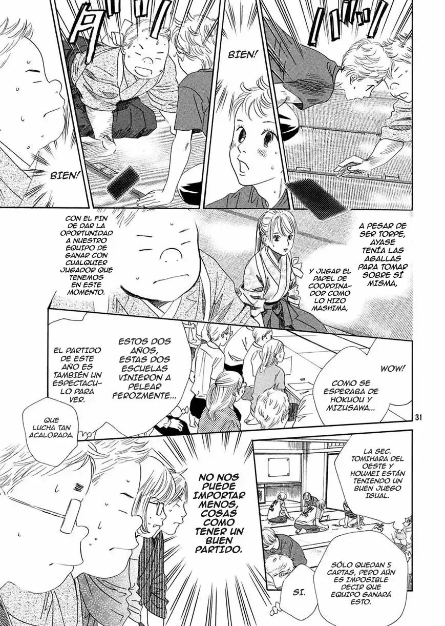 Chihayafuru capítulo 151, página 34