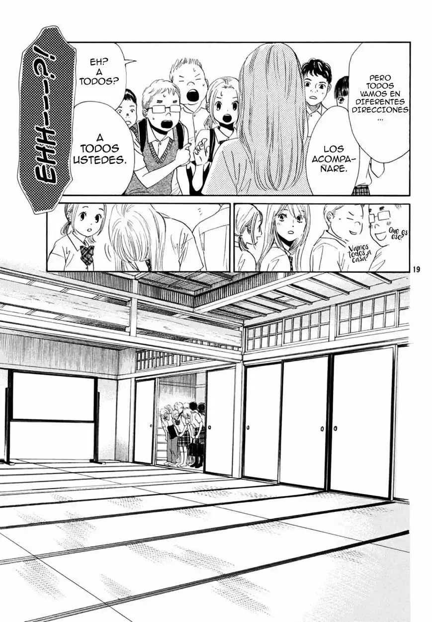 Chihayafuru capítulo 153, página 21