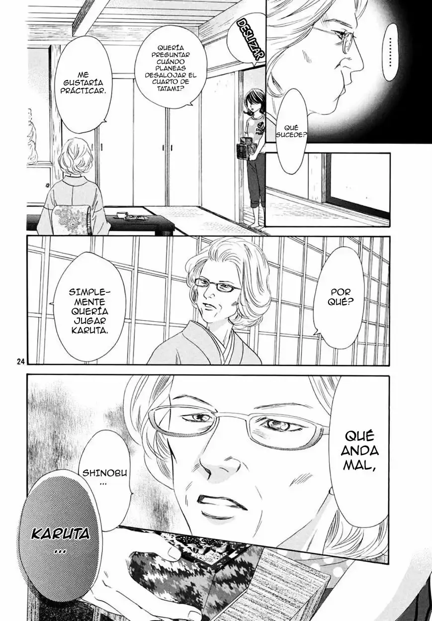 Chihayafuru capítulo 153, página 27