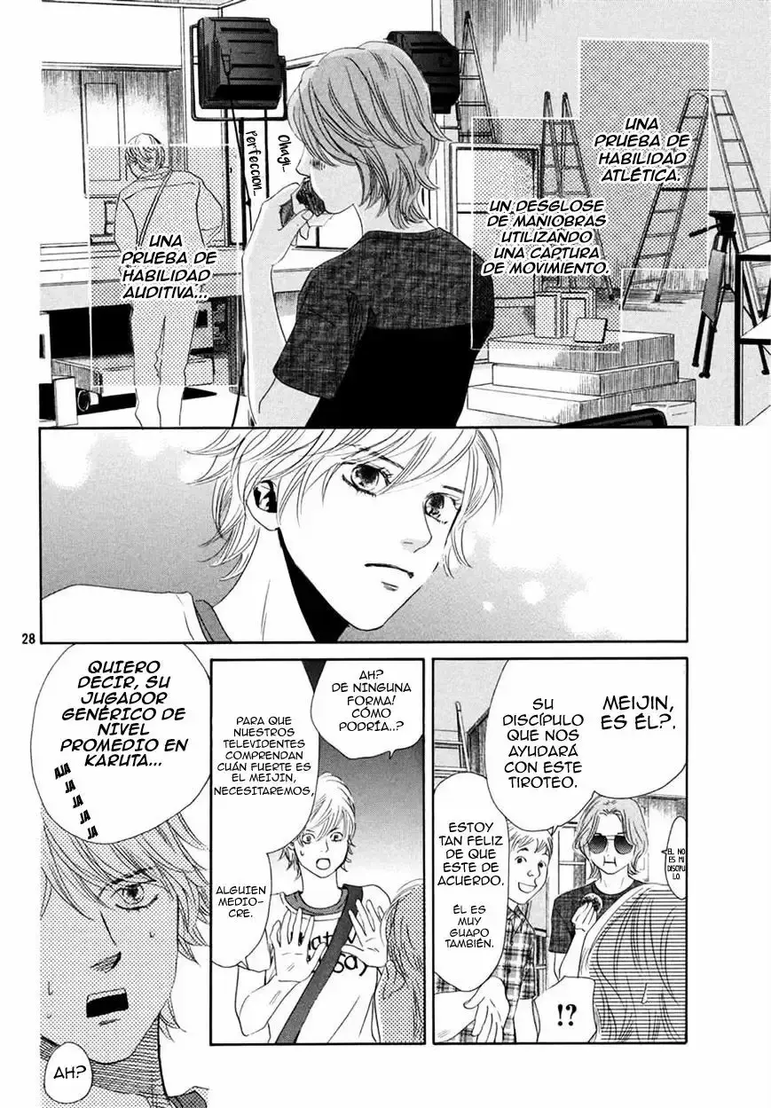 Chihayafuru capítulo 154, página 32