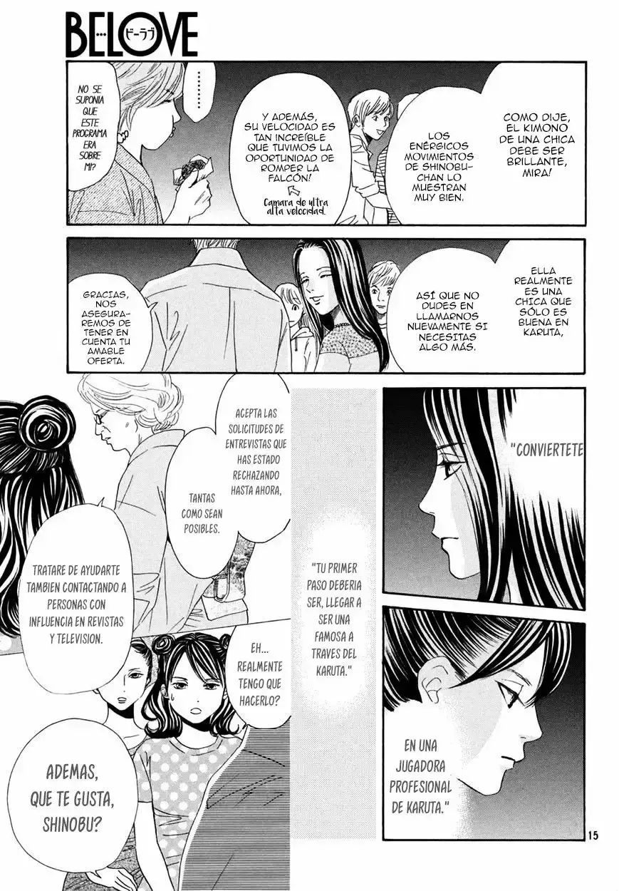 Chihayafuru capítulo 155, página 17