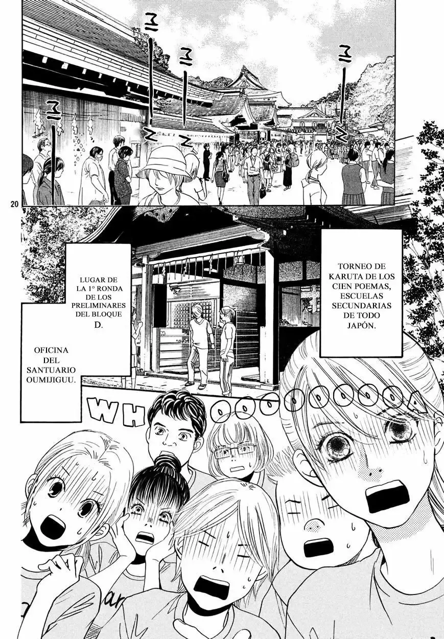Chihayafuru capítulo 155, página 22