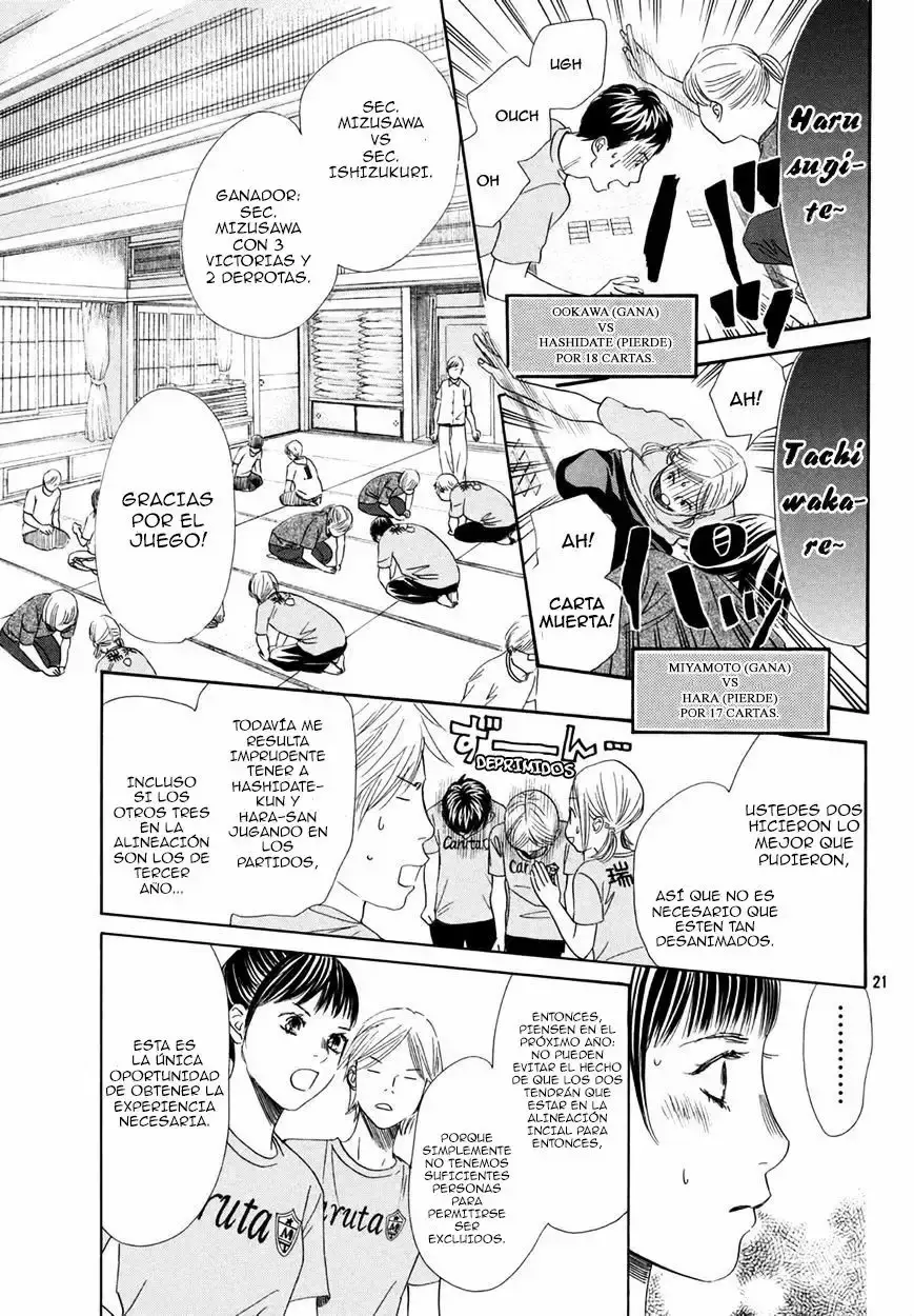 Chihayafuru capítulo 155, página 23