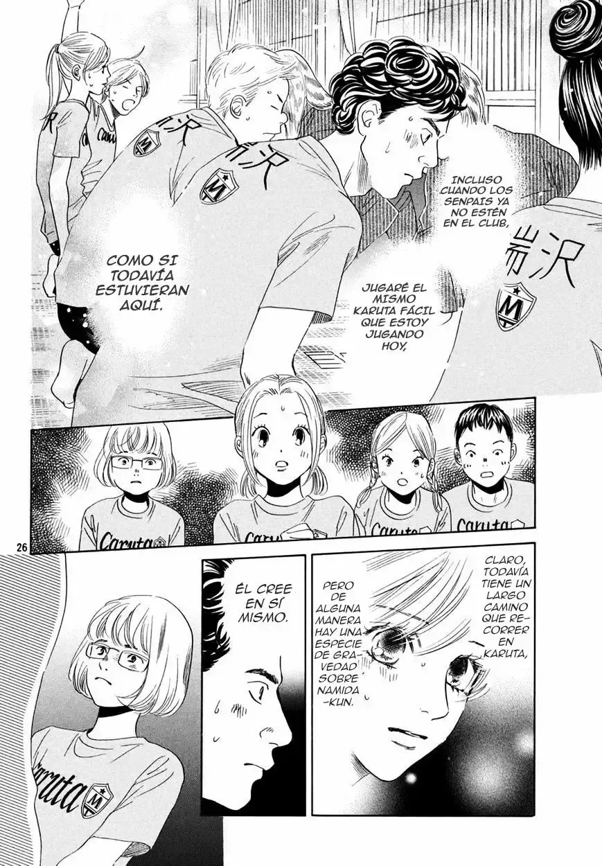 Chihayafuru capítulo 155, página 28