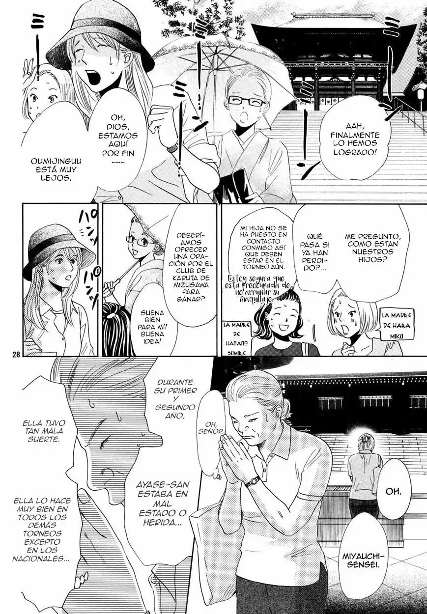 Chihayafuru capítulo 155, página 30