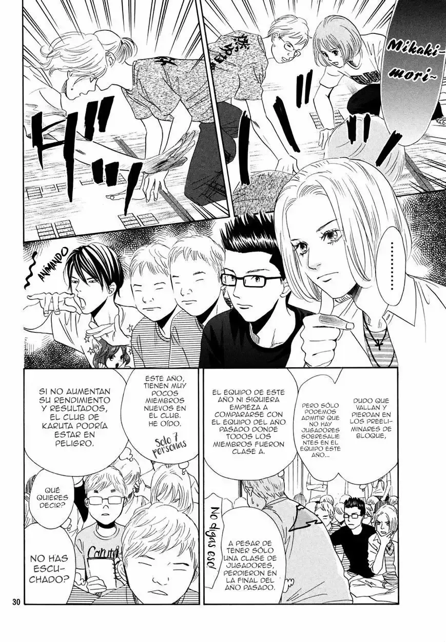 Chihayafuru capítulo 155, página 32