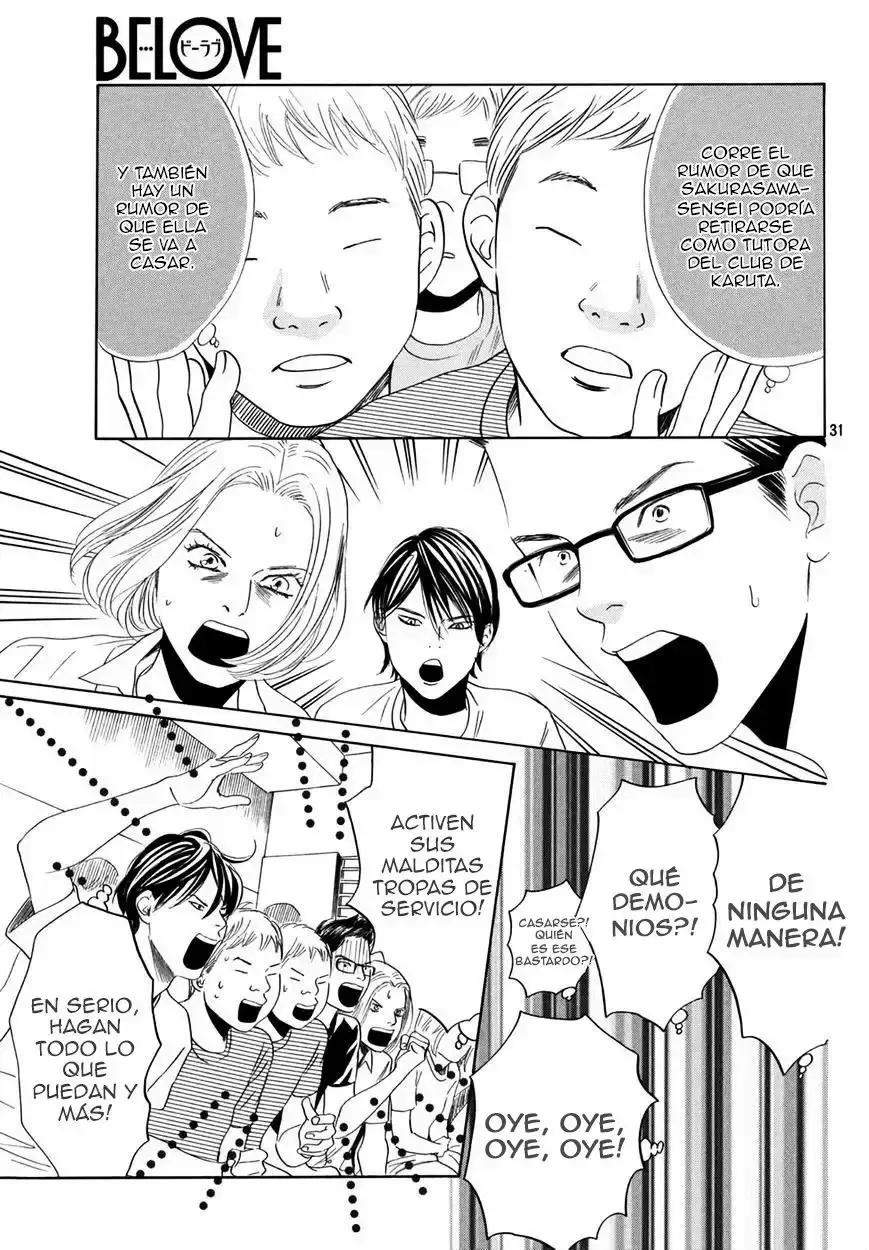 Chihayafuru capítulo 155, página 33
