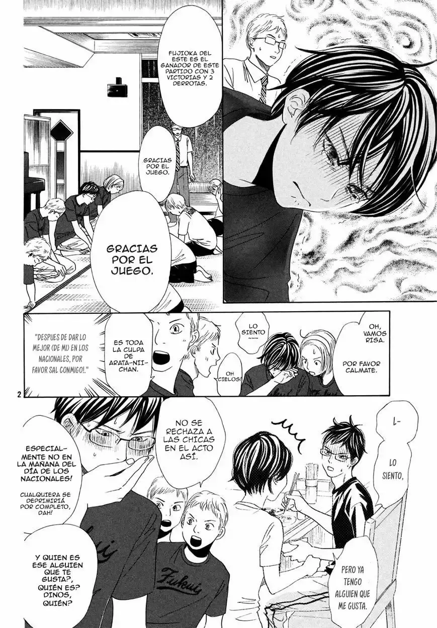 Chihayafuru capítulo 156, página 4