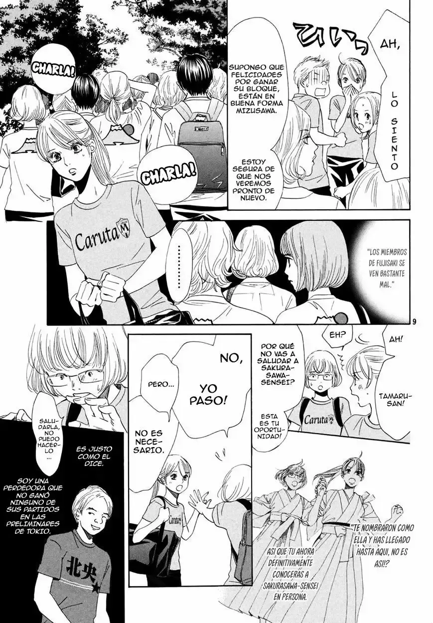 Chihayafuru capítulo 156, página 11