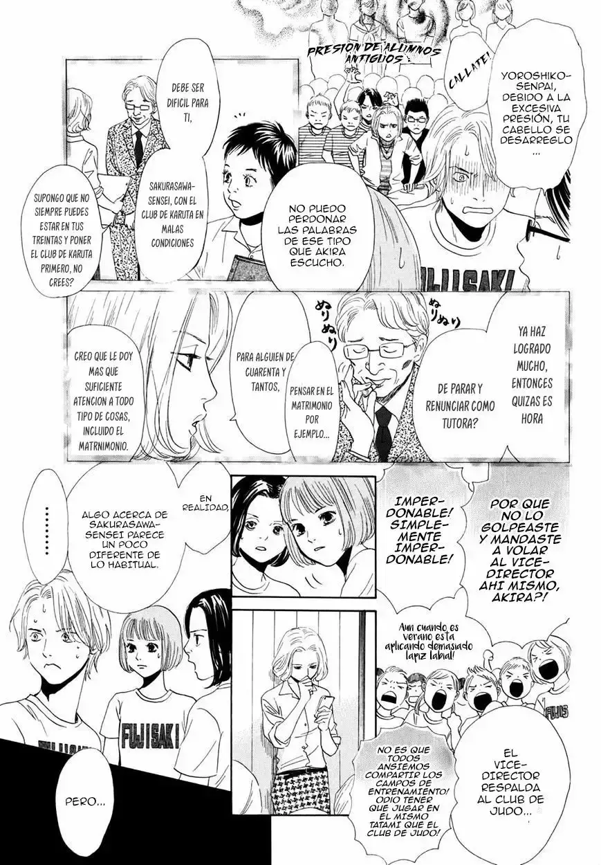 Chihayafuru capítulo 156, página 17