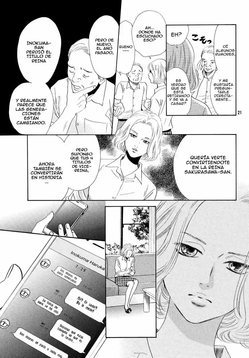 Chihayafuru capítulo 156, página 22