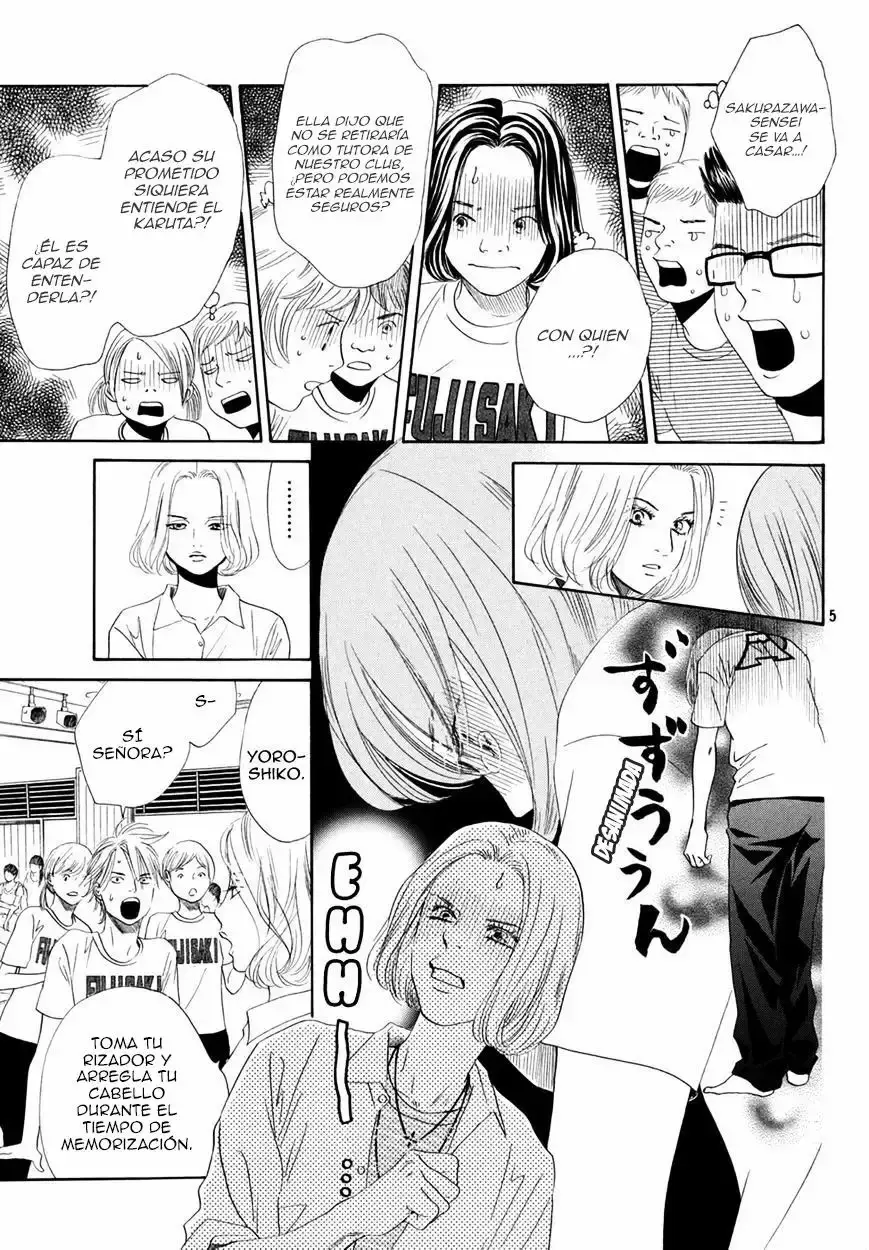 Chihayafuru capítulo 157, página 7