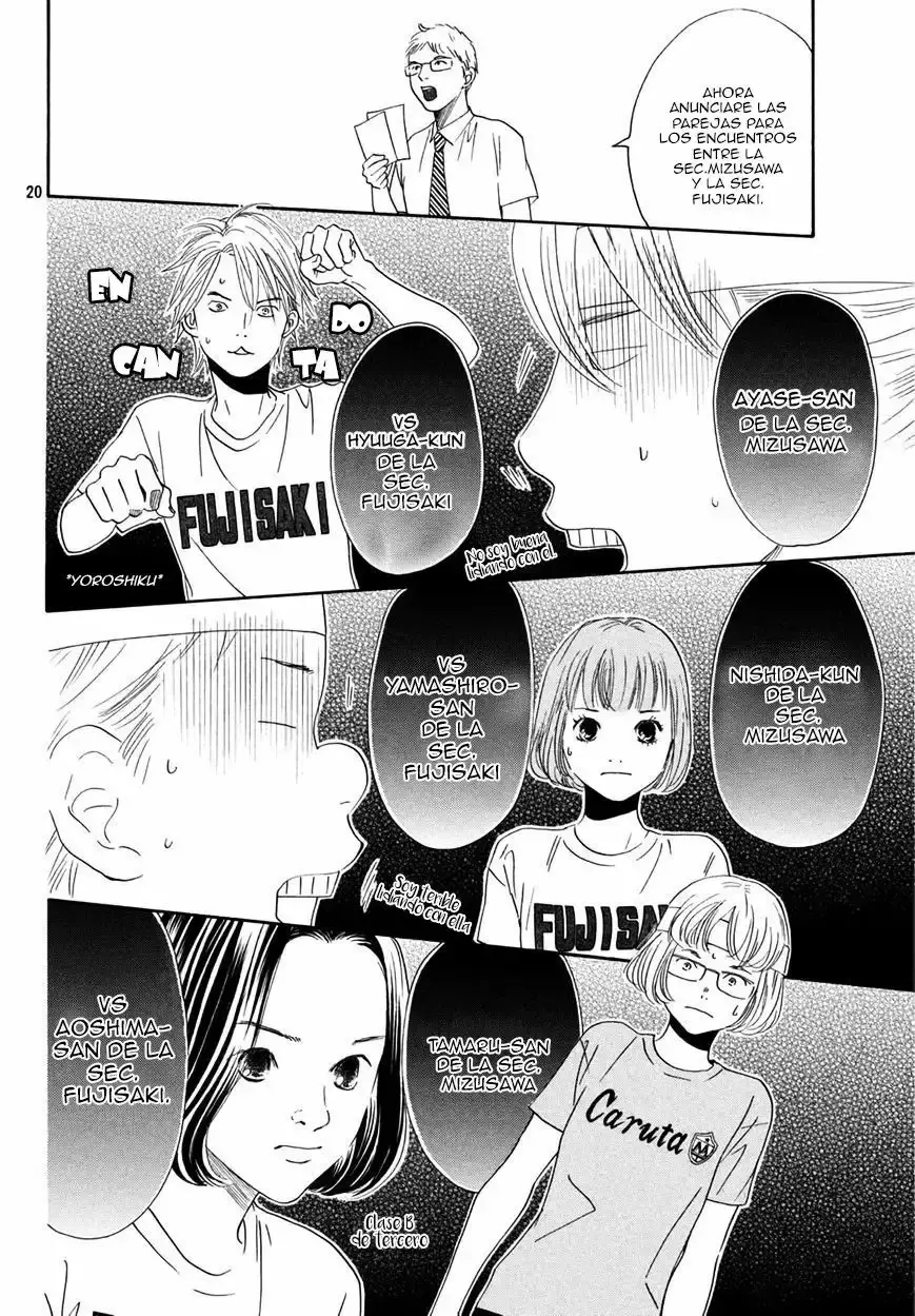 Chihayafuru capítulo 157, página 21