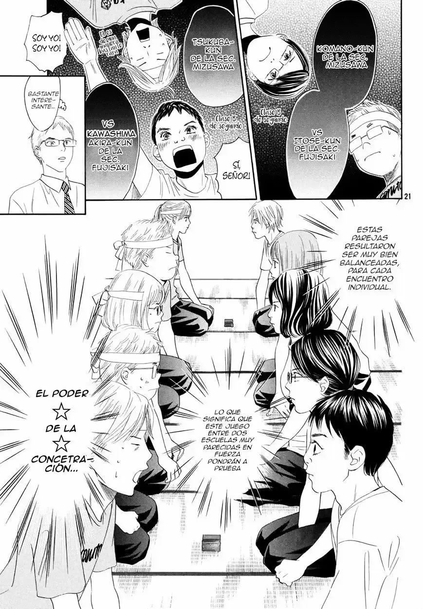 Chihayafuru capítulo 157, página 22