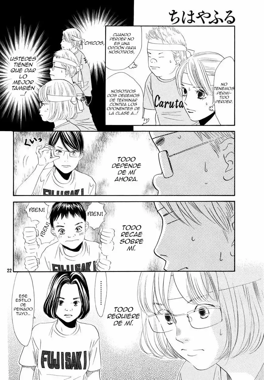 Chihayafuru capítulo 157, página 23