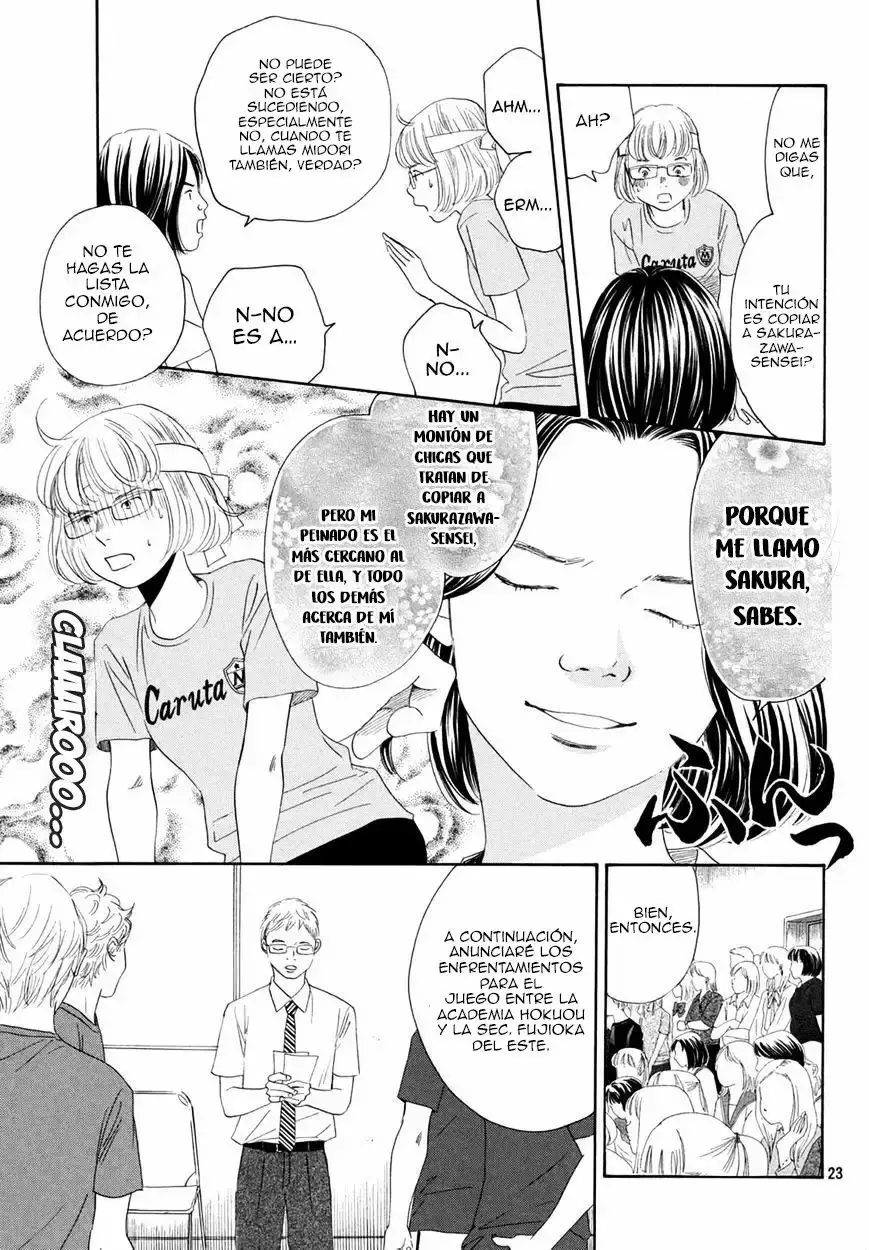 Chihayafuru capítulo 157, página 24