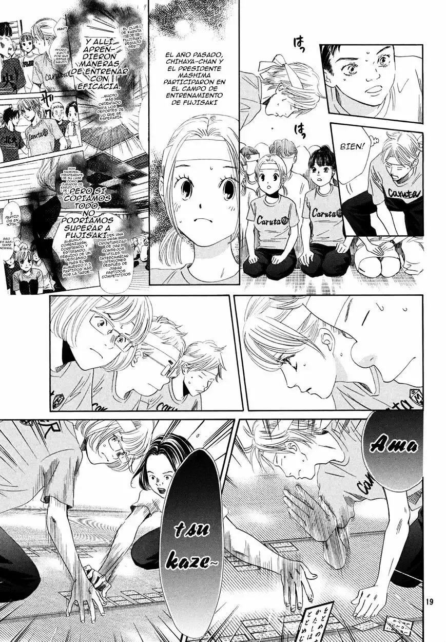 Chihayafuru capítulo 158, página 21