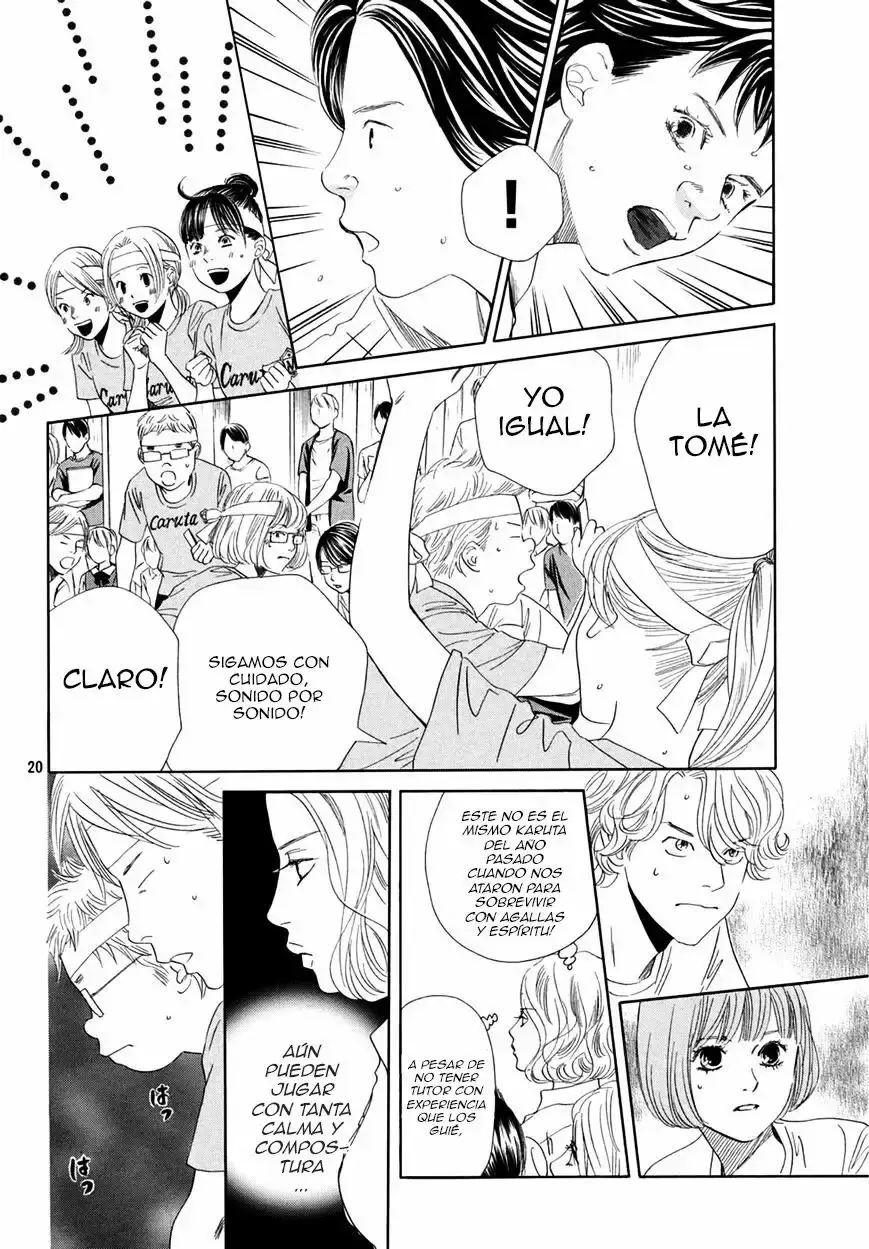 Chihayafuru capítulo 158, página 22