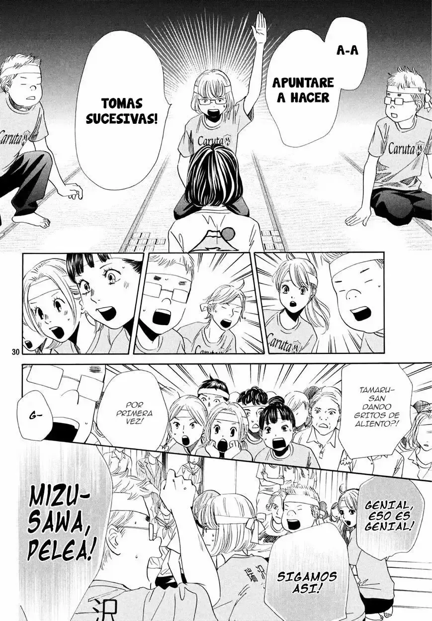 Chihayafuru capítulo 158, página 32