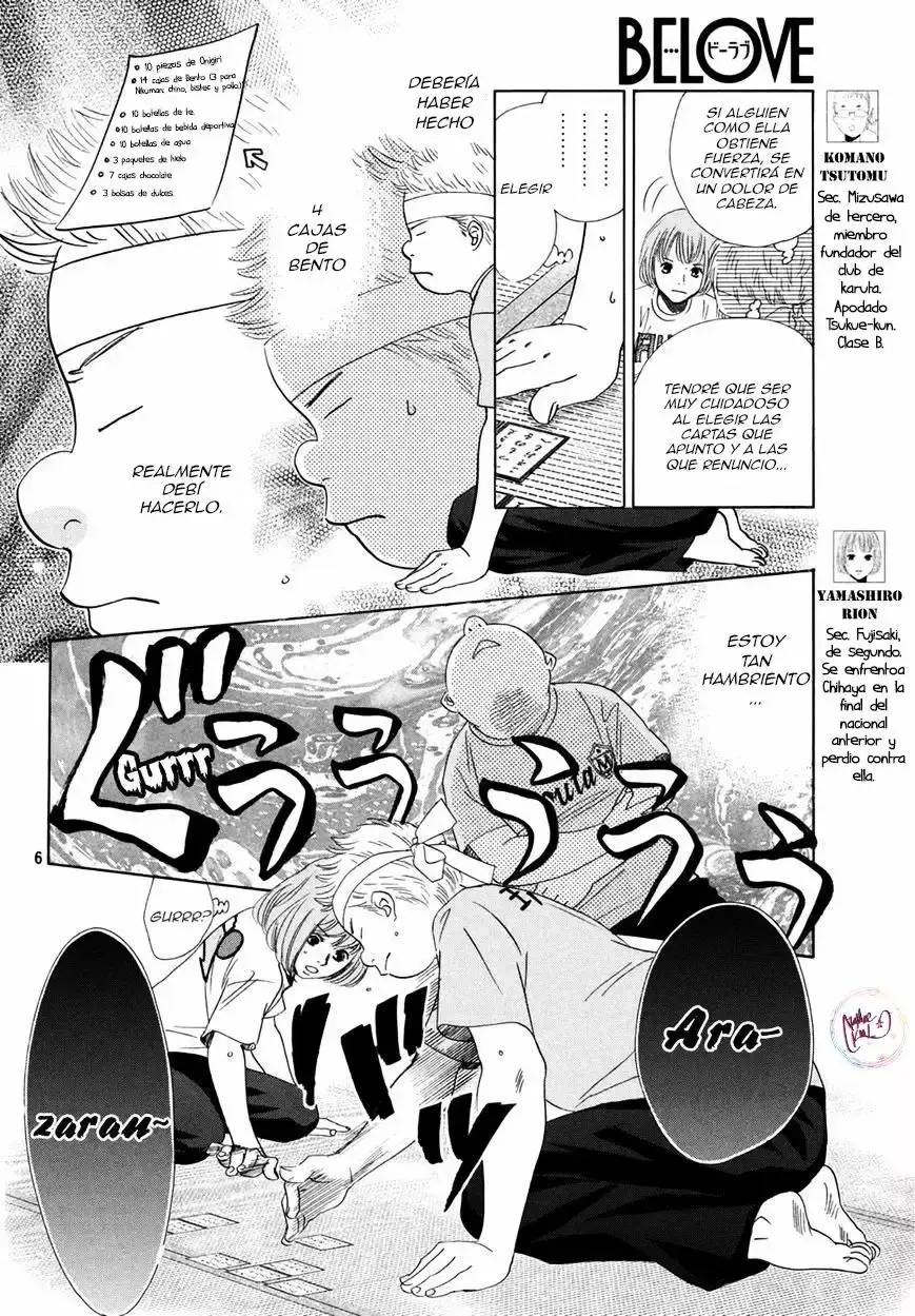 Chihayafuru capítulo 159, página 8