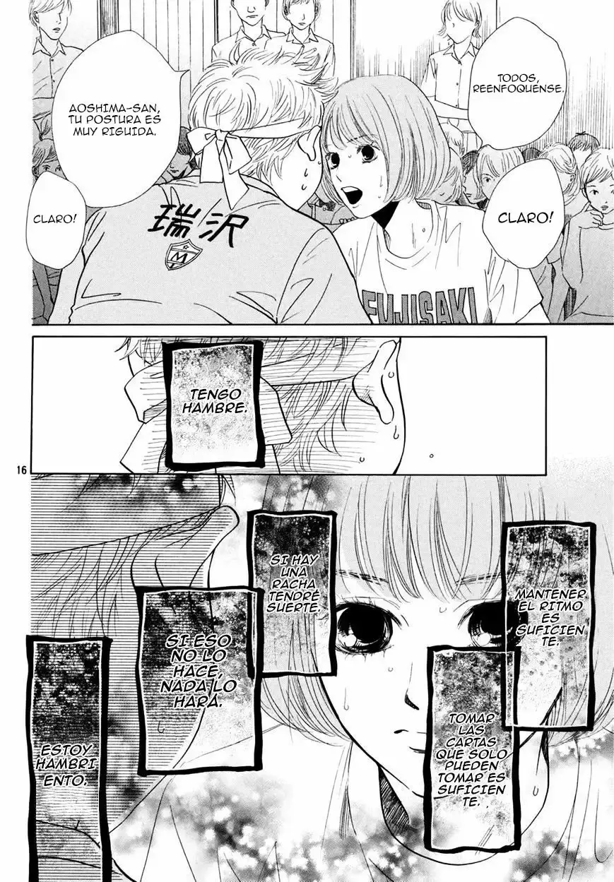 Chihayafuru capítulo 159, página 18