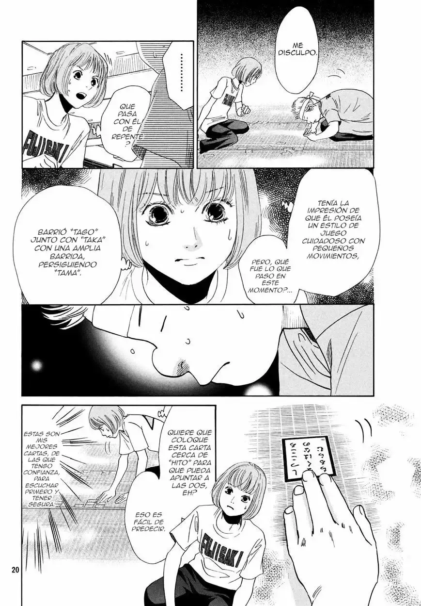 Chihayafuru capítulo 159, página 22