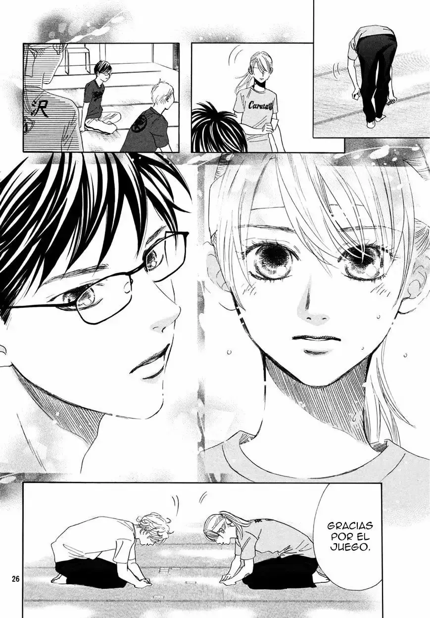 Chihayafuru capítulo 159, página 28
