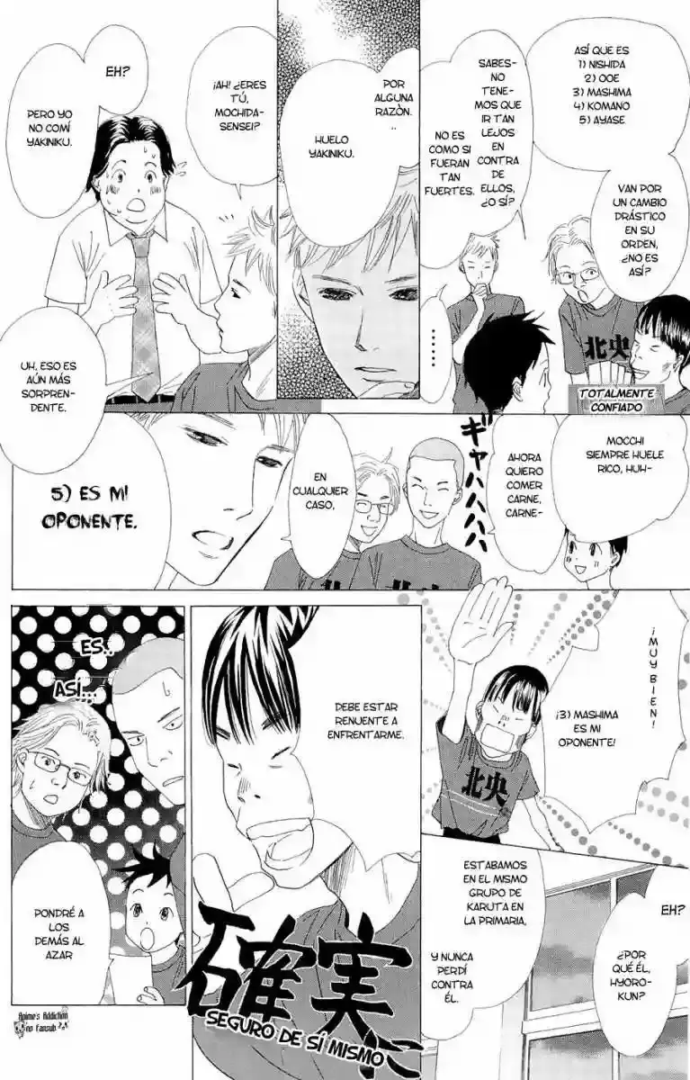 Chihayafuru capítulo 16, página 9