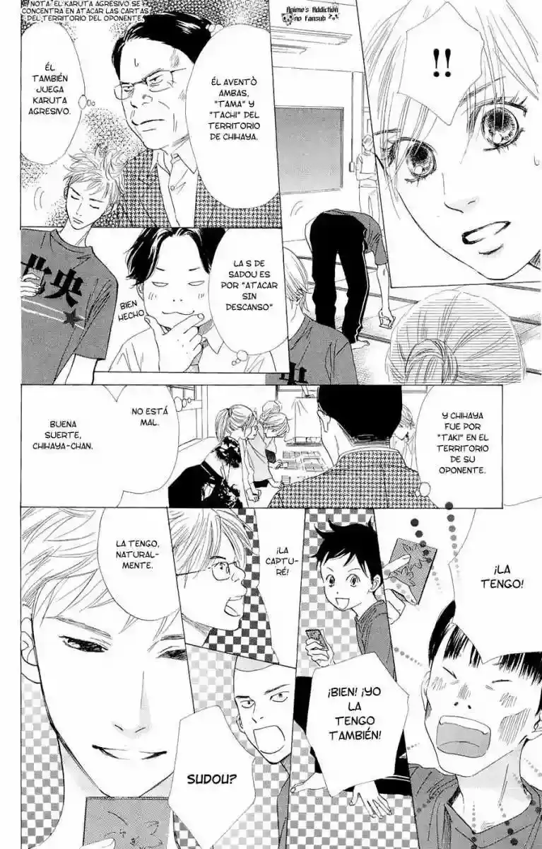Chihayafuru capítulo 16, página 19