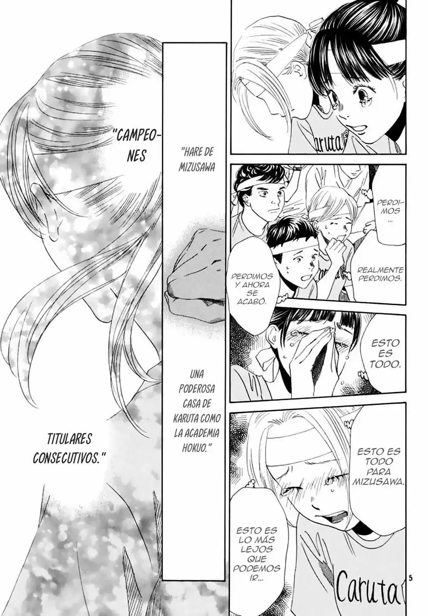 Chihayafuru capítulo 160, página 7