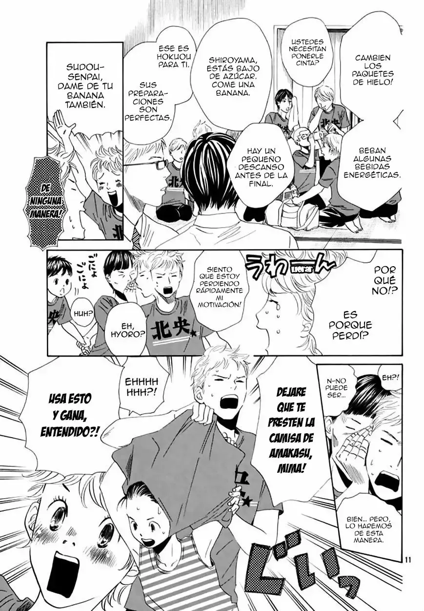 Chihayafuru capítulo 160, página 11