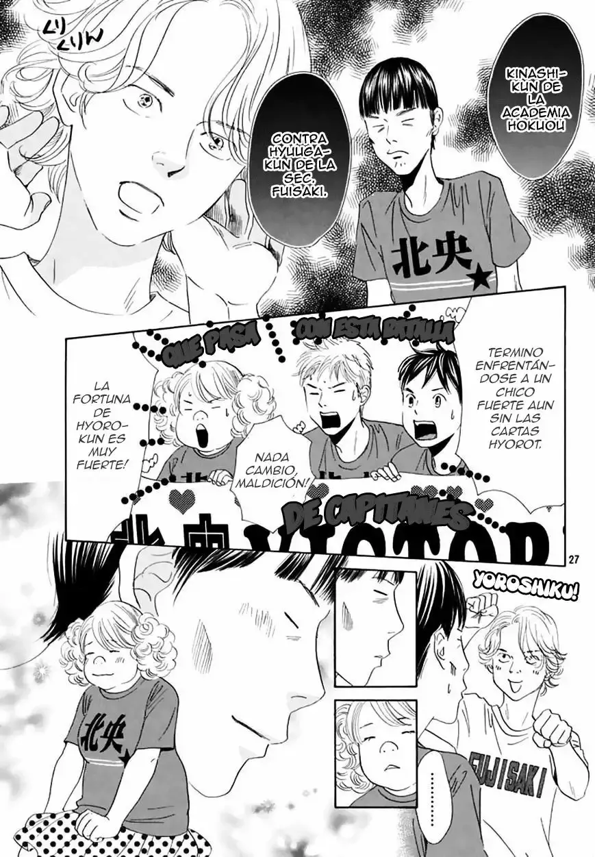 Chihayafuru capítulo 160, página 27