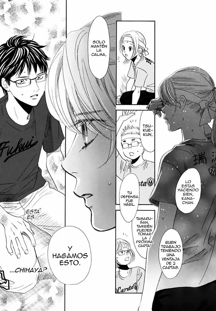 Chihayafuru capítulo 161, página 33