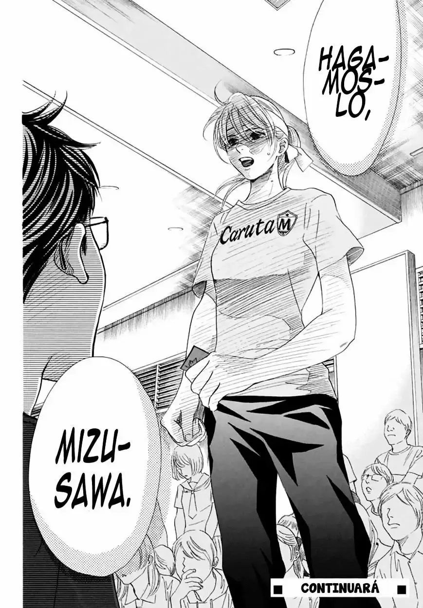 Chihayafuru capítulo 161, página 34