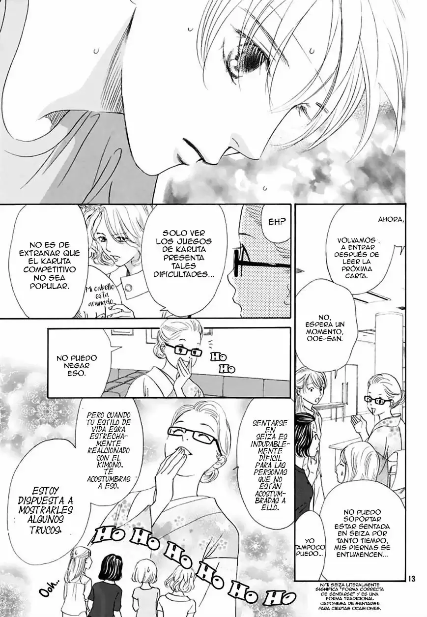 Chihayafuru capítulo 162, página 15