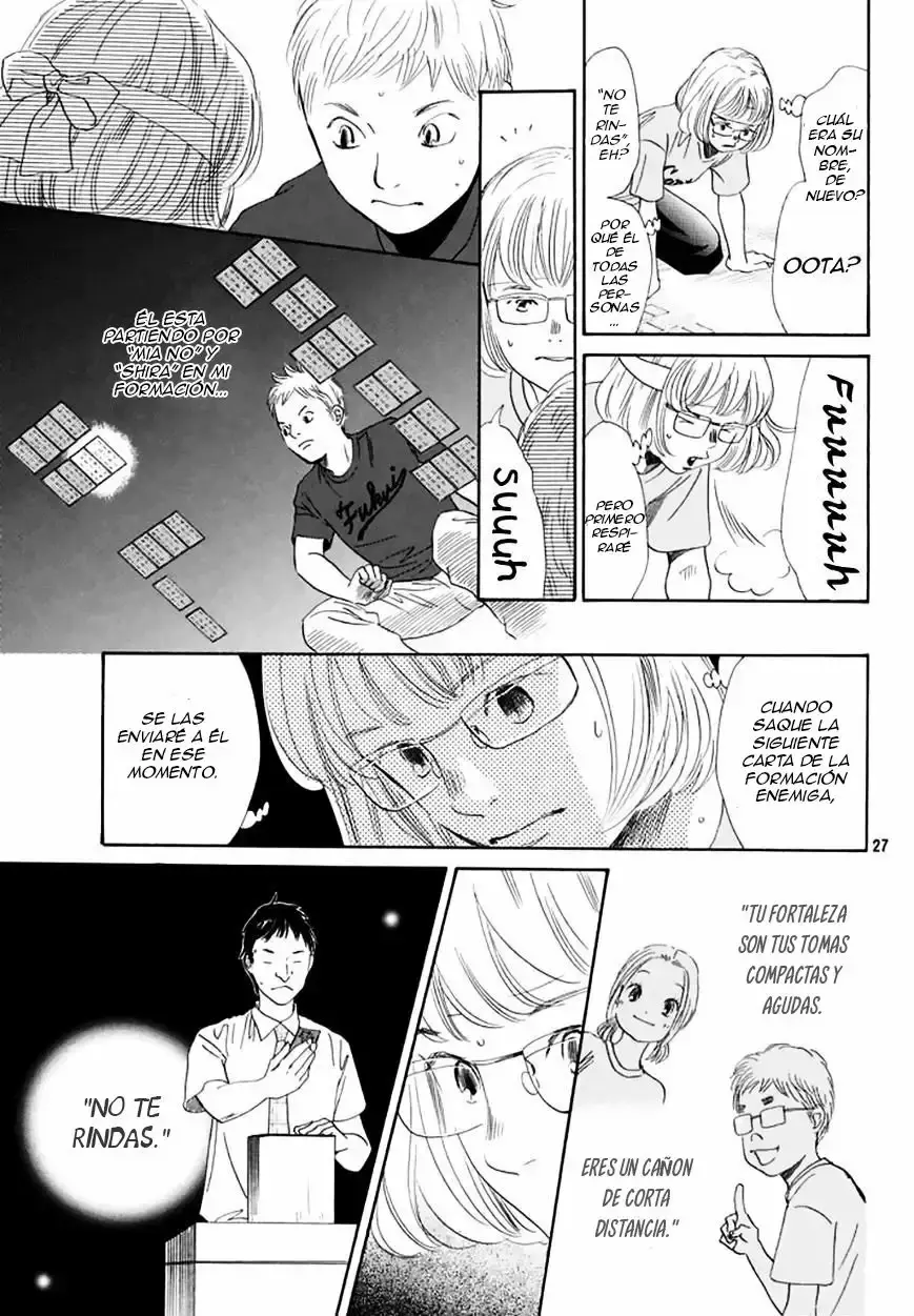 Chihayafuru capítulo 162, página 29