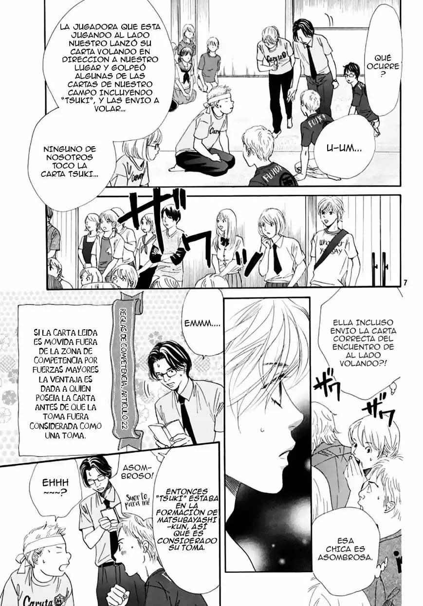 Chihayafuru capítulo 163, página 8