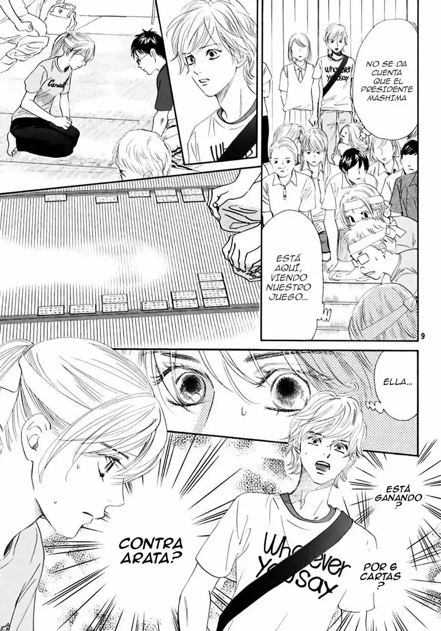 Chihayafuru capítulo 163, página 10