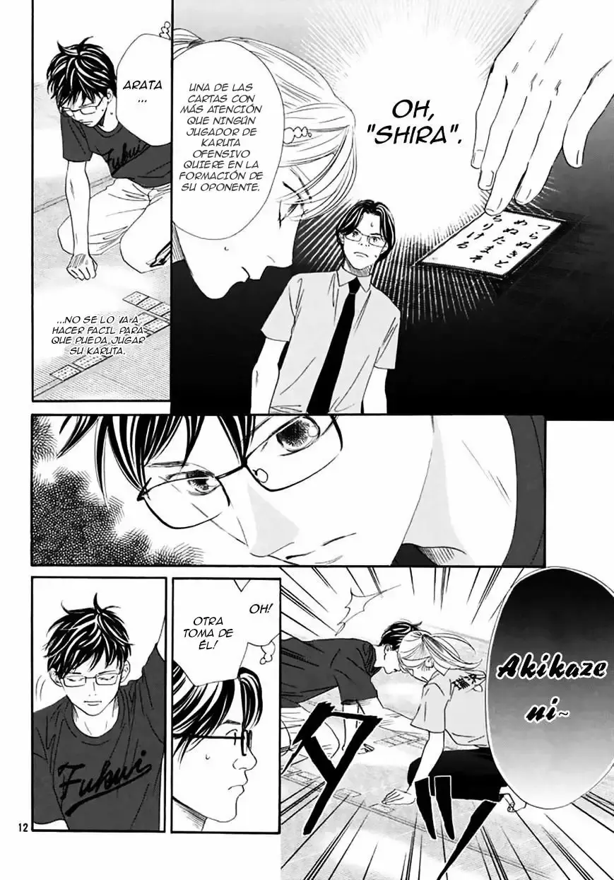 Chihayafuru capítulo 163, página 13
