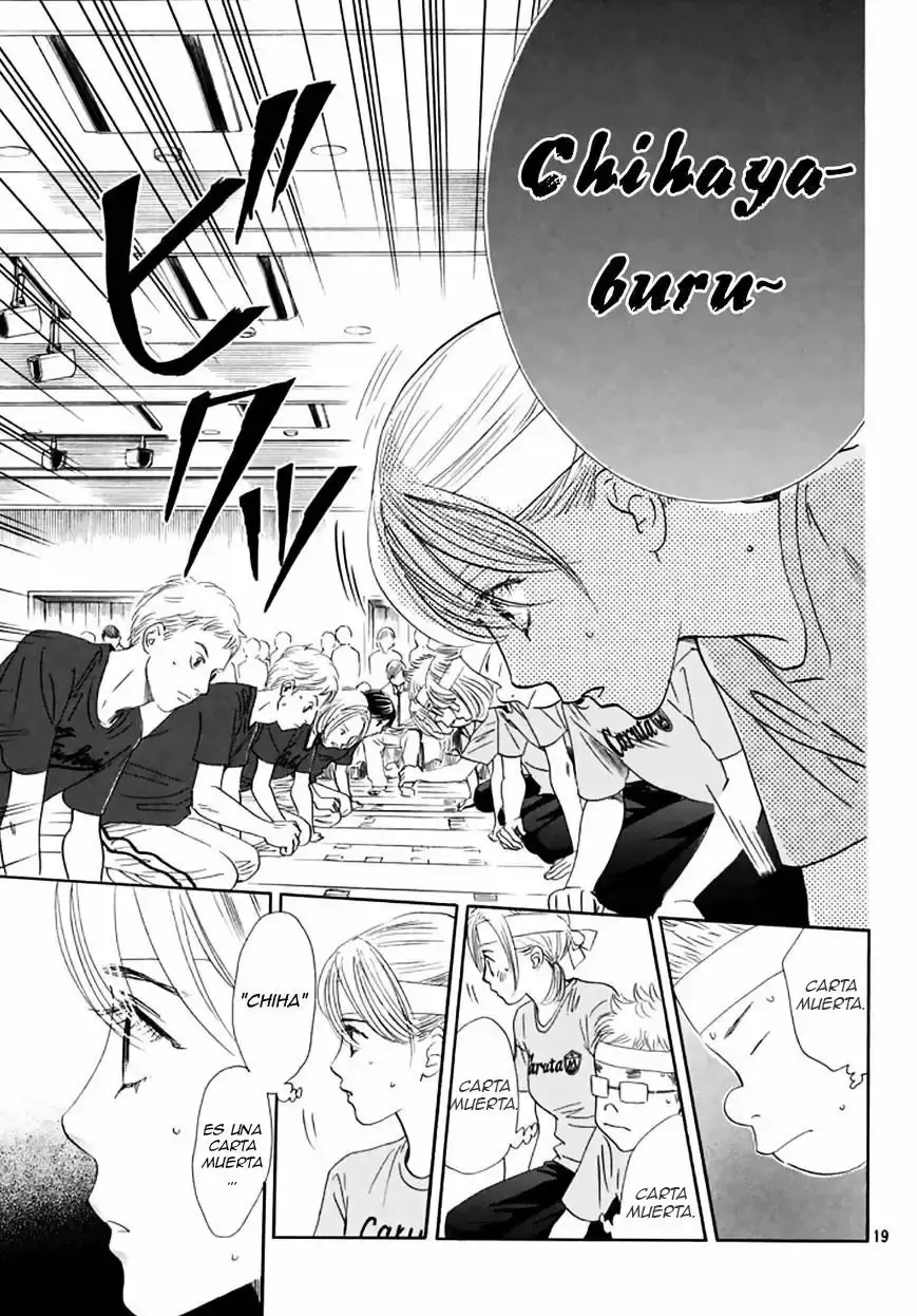 Chihayafuru capítulo 163, página 20