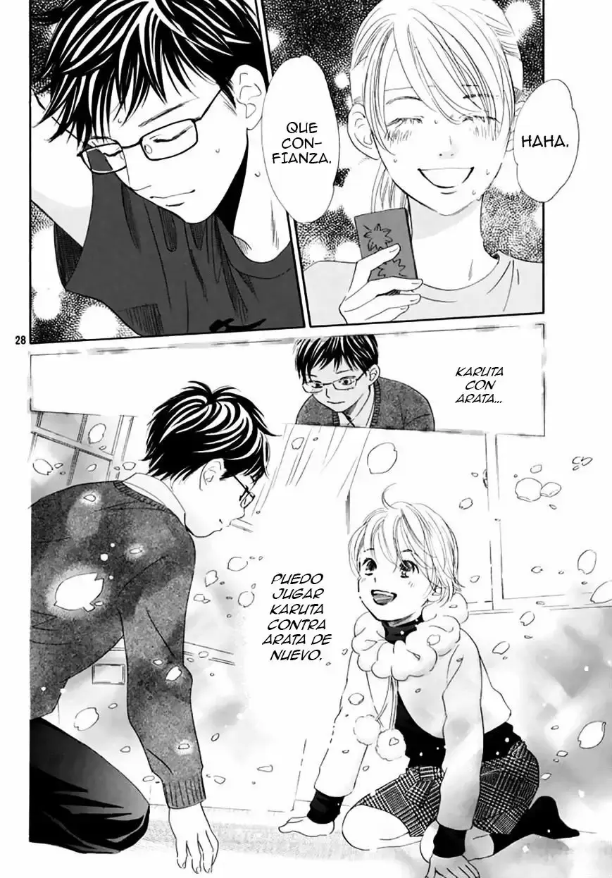 Chihayafuru capítulo 163, página 27