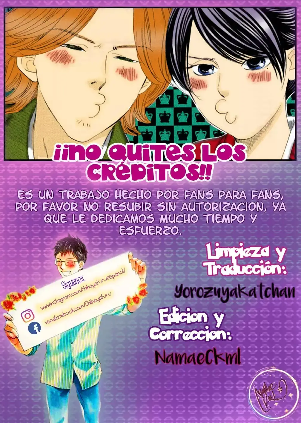 Chihayafuru capítulo 164, página 1